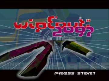 WipEout 2097 (EU) screen shot title